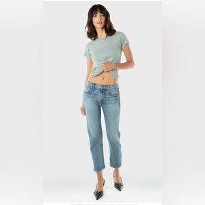 SOLD ELSEWHERE- Etica Jeans‎ Womens 27 Rae MidRise Straight Leg Jean Lt Blue